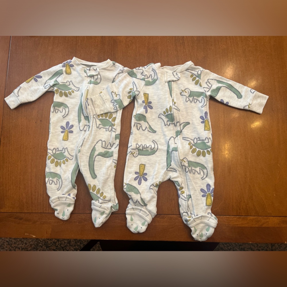 Carter’s baby twins onesies.
